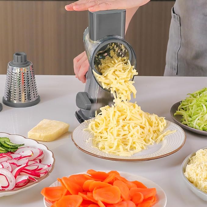 KalraMay Cheese Grater, Rotary Cheese Grater - Image 3