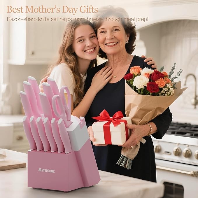 Astercook Knife Set, Kitchen Knives Set - Image 3