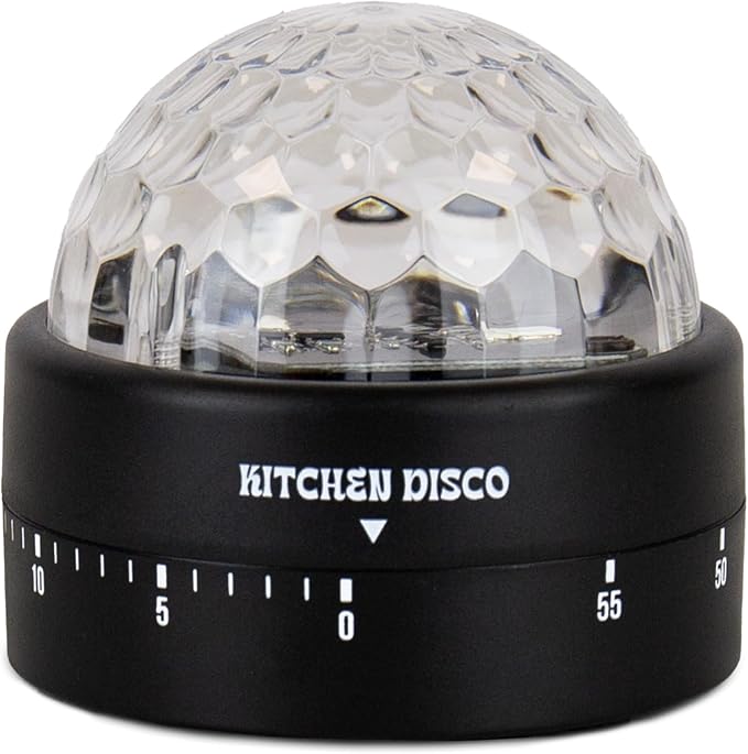 Gift Republic Kitchen Disco Light Up Timer – 60-Minute Countdown, Plays 2 Disco - Image 6