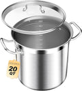 STOCKPOT Stainless Steel 20 Quart Stockpot by STOCKPOT