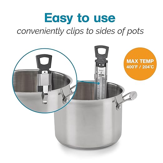Polder Candy/Jelly/Deep Fry Thermometer, Stainless Steel, - Image 4