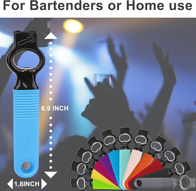 2-Pack Soda Can Opener and Beer Bottle Opener Bartender - Image 5