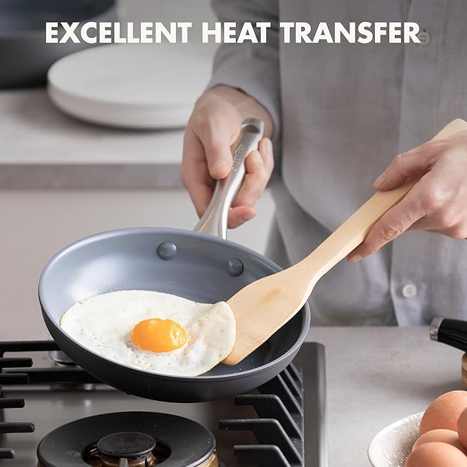 GreenPan Lima Hard Anodized 8" Frying Pan Skillet Nonstick, Ceramic Nonstick - Image 5
