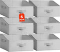 Criusia Closet Organizers Bins 6 Pack by Criusia