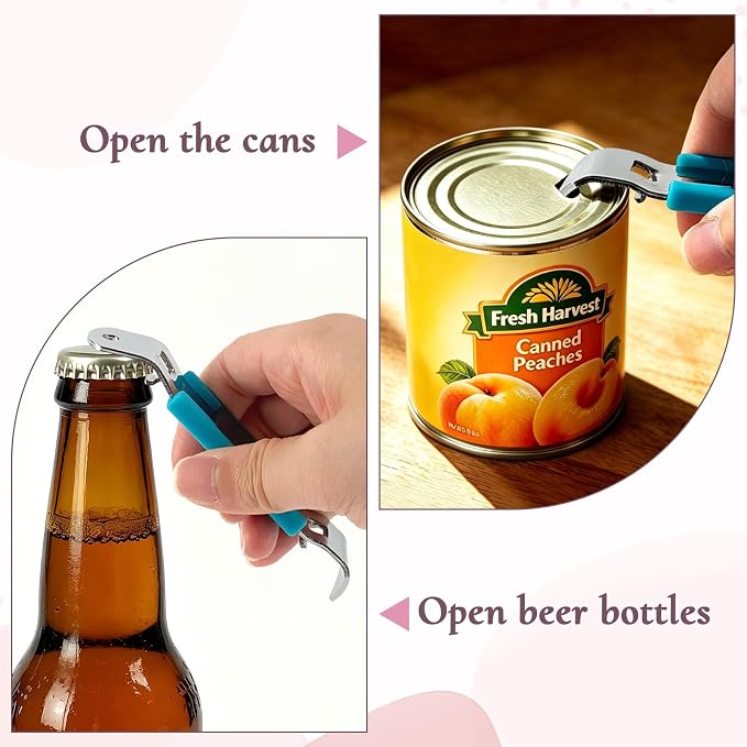 KTOJOY 3 PCS Magnetic Bottle Openers, Stainless Steel Small Can Tapper - Image 4