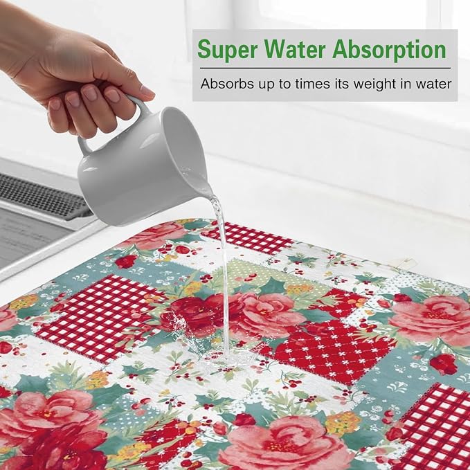 Dish Drying Mat Drainer Pads - Image 2