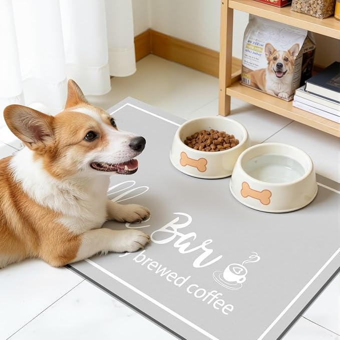 Findosom Dish Drying Mat, Cuttable Drying Mat - Image 3