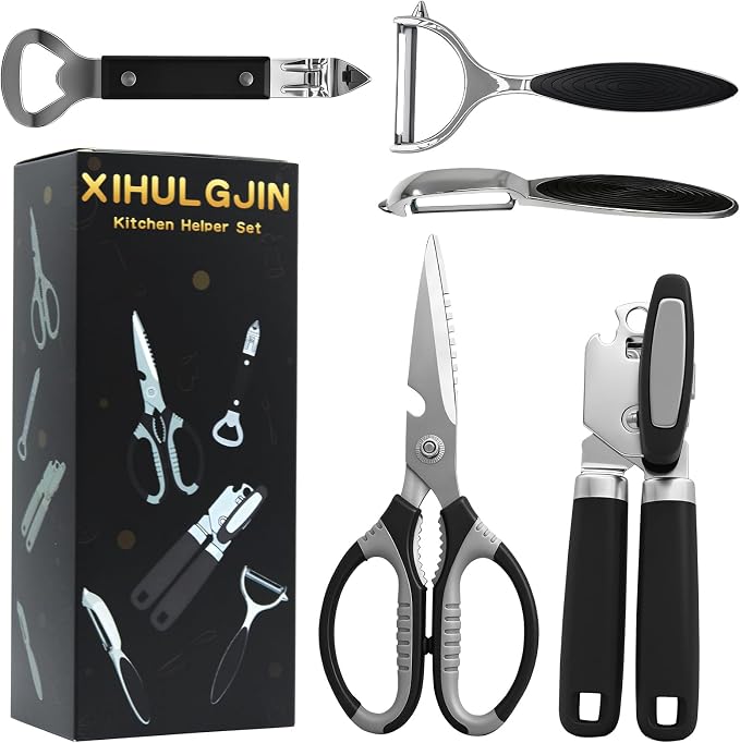 Can Opener Set With 1 Bottle Opener 2 Vegetable Peeler 1 Heavy Duty Kitchen by Buy