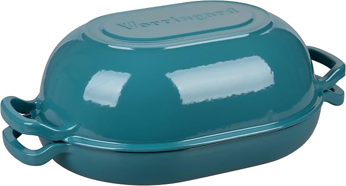 VORRINGARD Enameled Cast Iron Sourdough Bread Oven, Dutch Oven, Loaf Cast Iron - Image 8