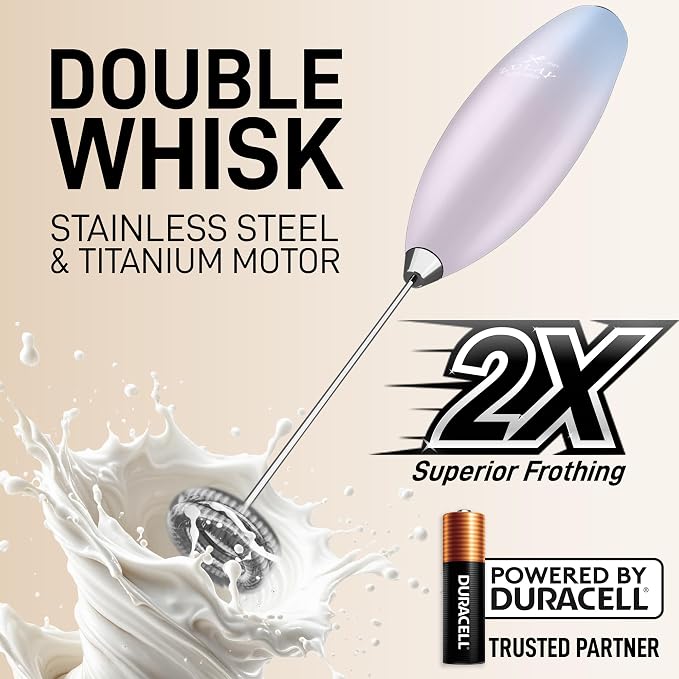 Zulay Kitchen Whisk Milk Frother - Image 4