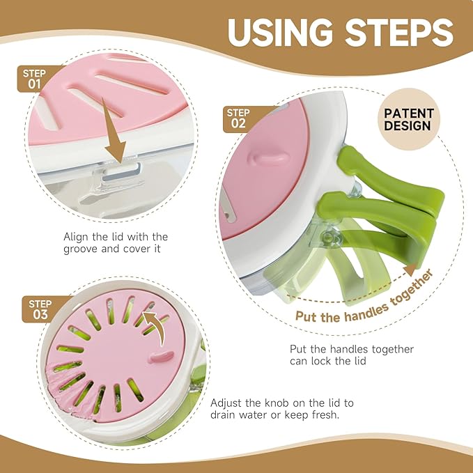 Fruit Vegetable Washing Bowl - Image 6