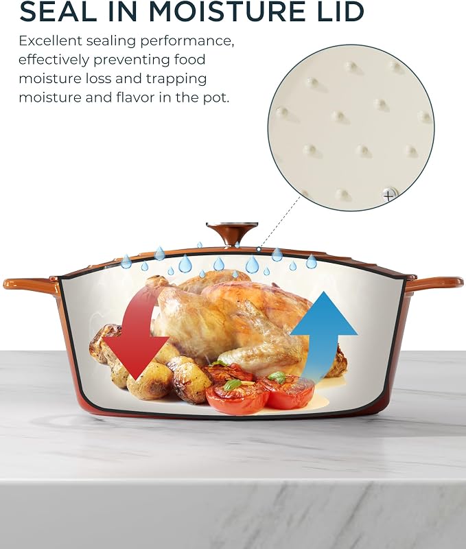 Enameled Cast Iron Dutch Oven - Image 4