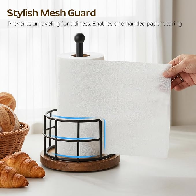YATINEY Paper Towel Holder, Kitchen Paper Towel Holder - Image 4