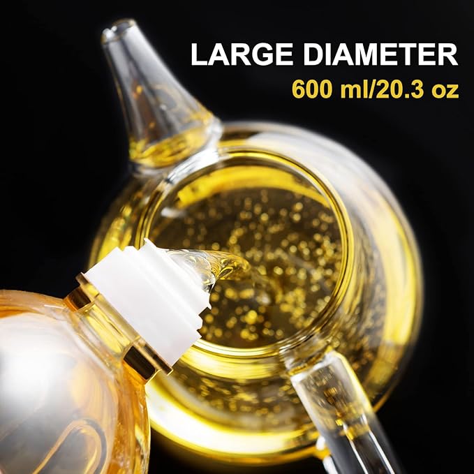 PARACITY Glass Oil Dispenser Bottle - Image 2