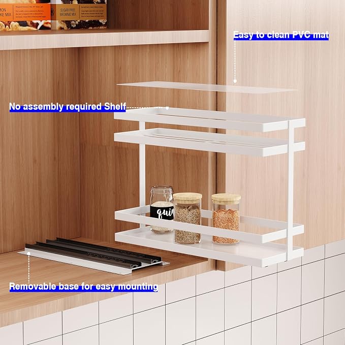 Mustorn Pull Out Spice Rack Organizer - Image 7