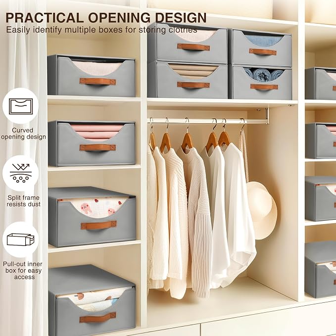 Homsorout Stackable Storage Drawers - Image 6
