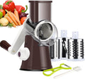 Ourokhome Rotary Cheese Grater Hand Crank, Kitchen Shredder Speed Mandolin by Ourokhome