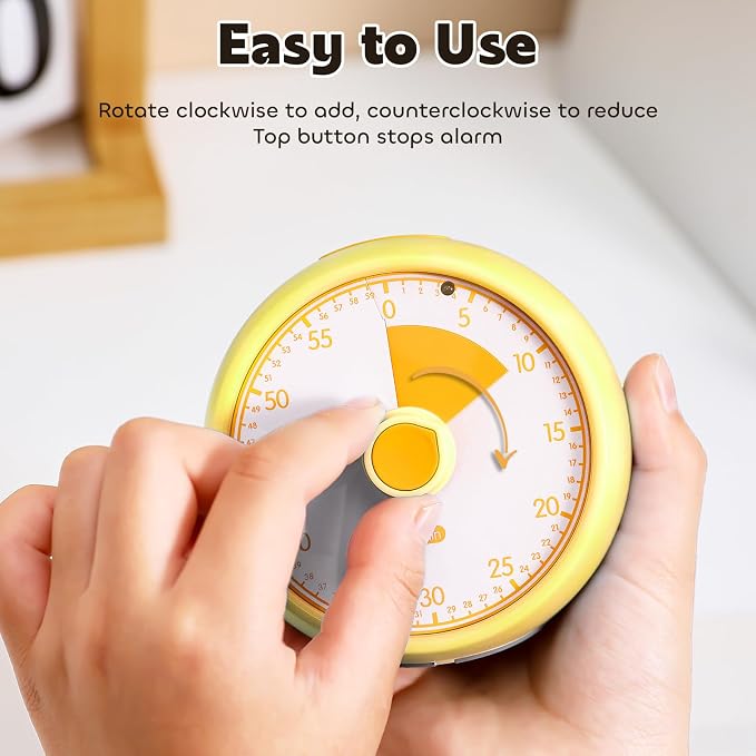 Conchstar Visual Timer 60-Minute Countdown Timer - Image 5