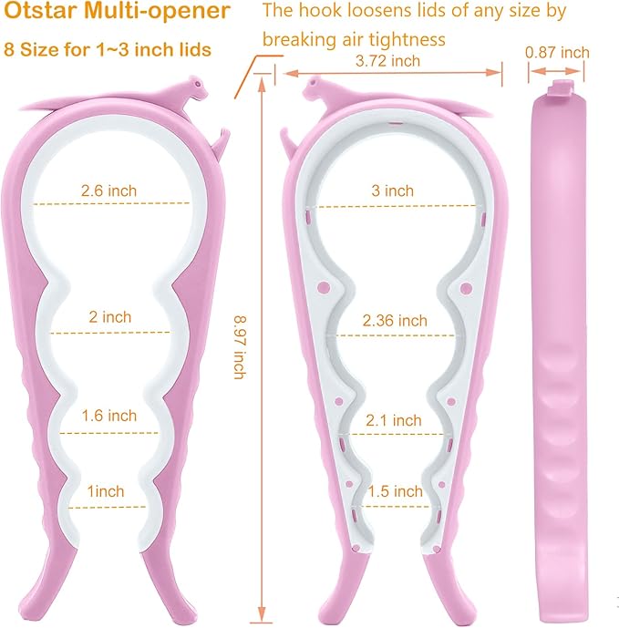Otstar Jar Opener Bottle Opener and Can Opener - Image 2