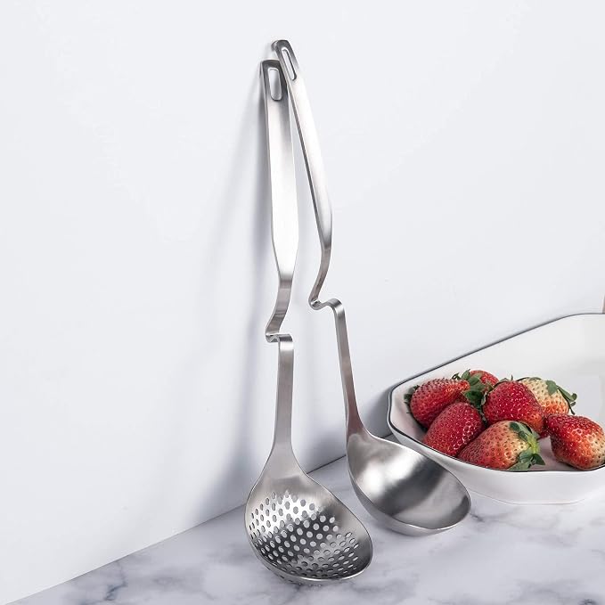 IMEEA Hot Pot Ladle Set Slotted Spoons - Image 3