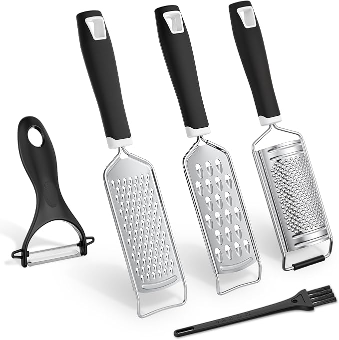 5 Pcs Zester Grater Set Cheese Grater by Unknown