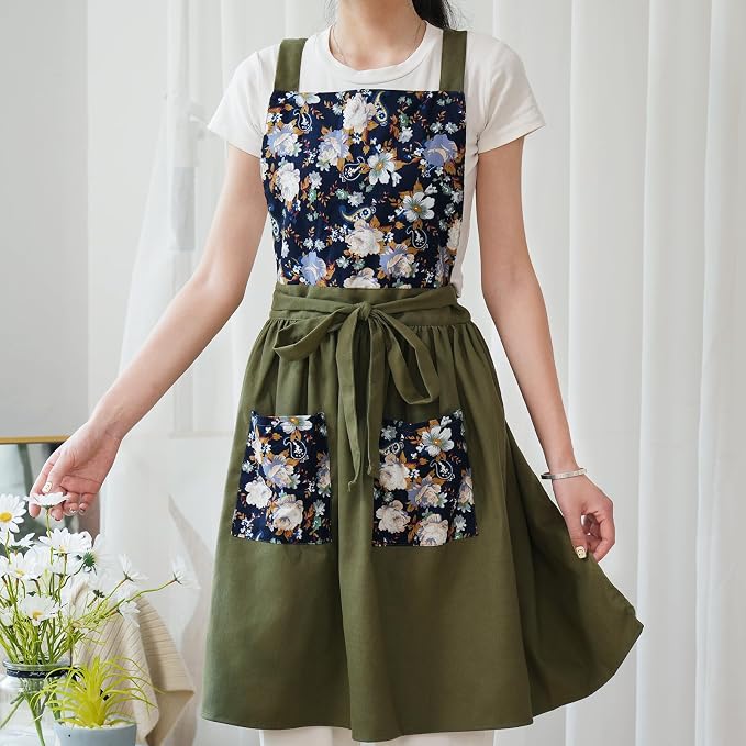 Pinknoke Vintage Pinafore Apron Dress - Image 3
