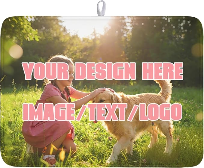 Customized Personalized Dish Drying Mat by Unknown