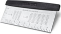 HULISEN Large Bench Scraper for Baking, 10 inch Dough Pastry Scraper by HULISEN