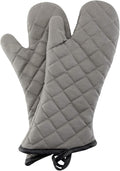 ARCLIBER Oven Mitts 1 Pair of Quilted Terry Cloth Cotton Lining, Extra Long by ARCLIBER