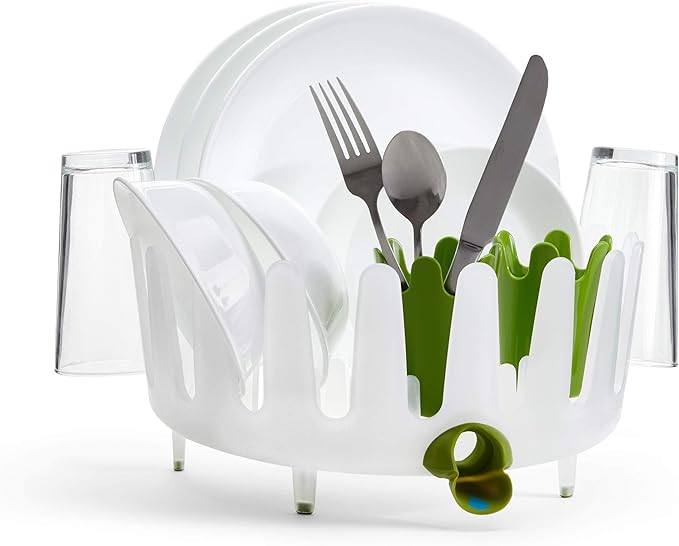 Chef'n Plastic Dish Garden Dish Rack, Compact & Stylish by Chefn