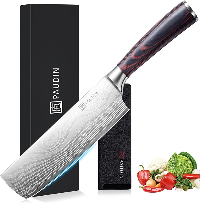 PAUDIN Nakiri Knife by PAUDIN