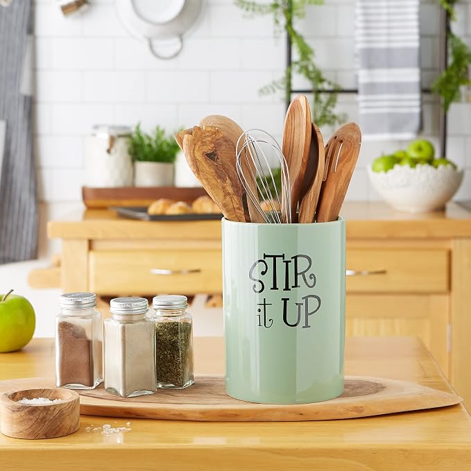 DII Kitchen Accessories Retro Collection Ceramics, Utensil Holder - Image 5