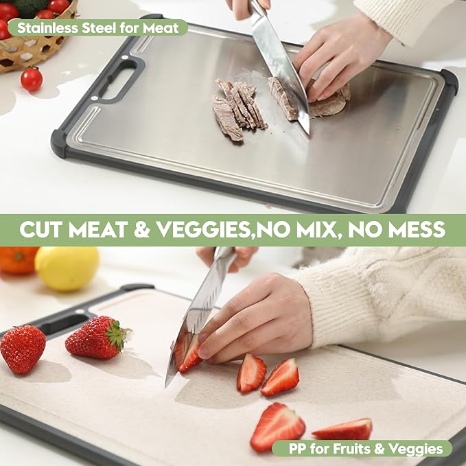 Premium 316 Stainless Steel Cutting Board - Image 8