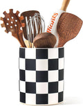 Checkered Kitchen Utensil Holder by Swkien