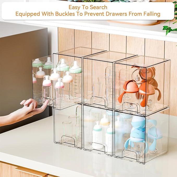Yieach 7.6" H Baby Bottle Organizer - Image 5