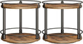 YATINEY Spice Rack, 2-Tier Turntable Organizer, Rotating Spice Rack Organizer by Yatiney