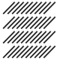 MECCANIXITY 120Pcs Slotted Split Roll Pins 3/50 Inch Dia. 4/5 Inch Length 65Mn by MECCANIXITY
