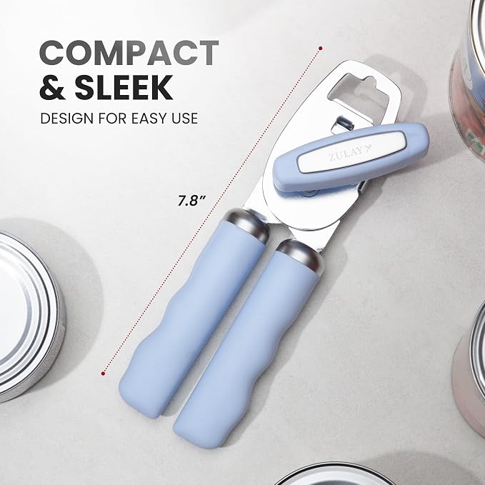 Zulay Kitchen Heavy Duty Stainless Steel Can Opener Manual - Image 2