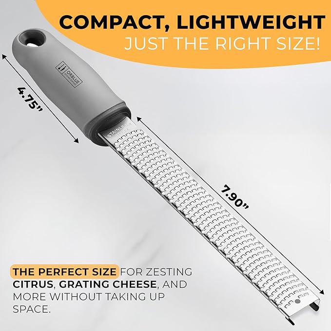 Orblue Lemon Zester & Cheese Grater - Image 2