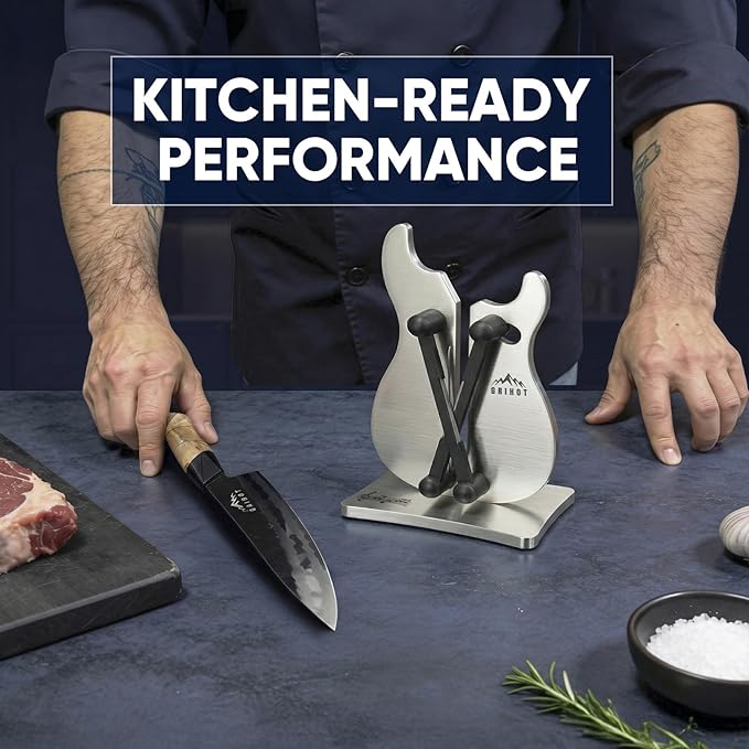 VQ-5 Professional Knife Sharpener | 3-Action Streamlined Guitar Design - Image 7
