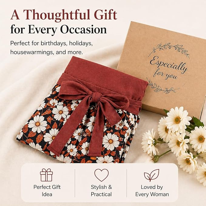 Cute Floral Aprons for Women - Image 3