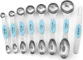 Spring Chef Stainless Steel Magnetic Measuring Spoons Set of 8 by SpringChef