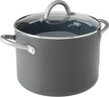 GreenPan Lima Hard Anodized Healthy Ceramic Nonstick 8QT Stock Pot by GreenPan