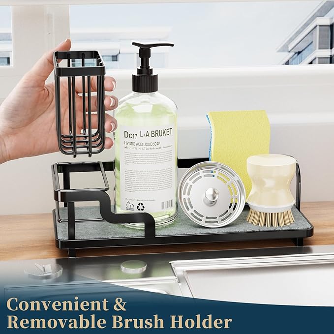 Consumest Sponge Holder for Kitchen Sink - Image 3