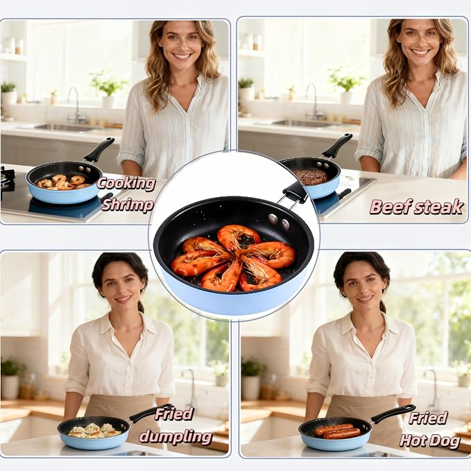 4.7inch Mini Non-Tick Egg Pan - Image 7