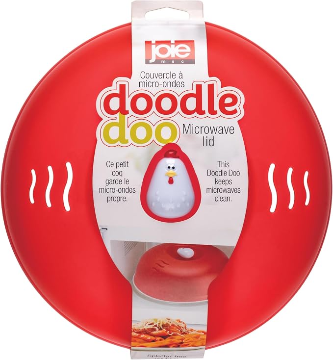 Joie Doodle Doo Microwave Lid, Vented Splatter Cover by TheJoie
