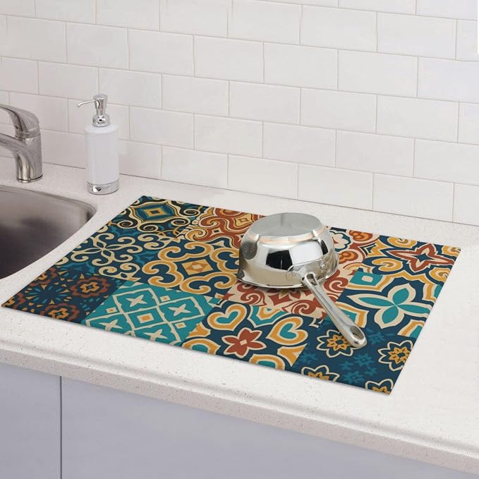 Talavera Mexican Tiles Dish Drying Mats - Image 7