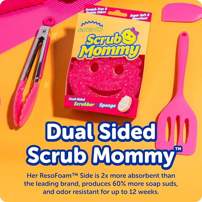 Scrub Daddy Original + Scrub Mommy Kitchen Sponges - Image 9