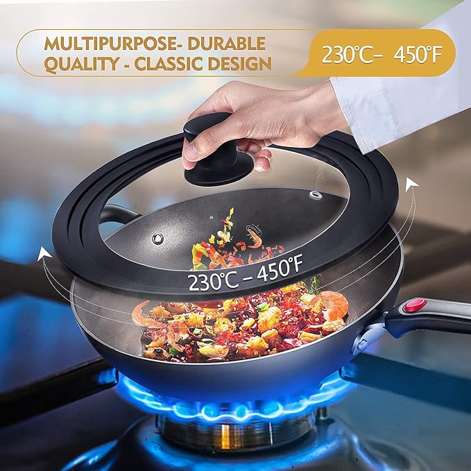Ydeapi Universal Lids for Pots, Pans & Skillets - Image 5