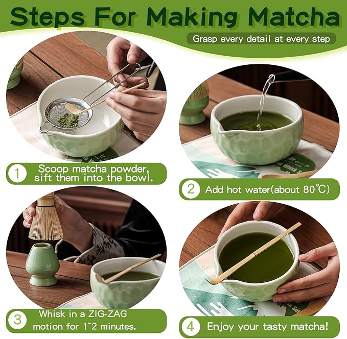 Clay&Fire Matcha Whisk Set, Gifts - Image 4